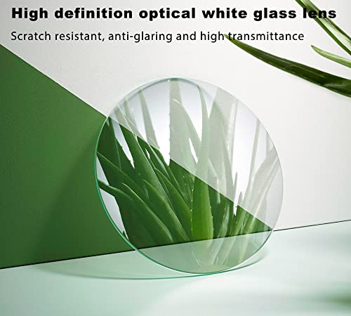 Magnifying Glass 5X Handheld Reading Magnifier for Seniors & Kids(Silver) - color: Silver