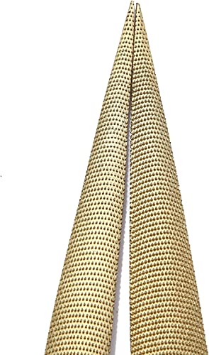 Wood File, Needle File Set Wood Files for Wood Working Wood Rasp Files Tools Golden Tapered Wood Rasp Bastard File with Rubber Handle in Gift Bag for Carving 2 Pack (6 * 8 inch)
