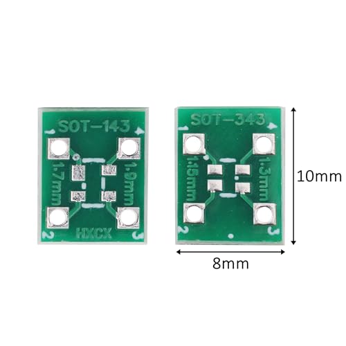 20Pcs SOT-143 SOT-343 to DIP SMD Breakout Adapter Board - size: 20Pcs SMD SOT-143/SOT-343