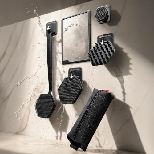 TOOLETRIES The Henry Essentials Holder, Bathroom Organizer - Charcoal