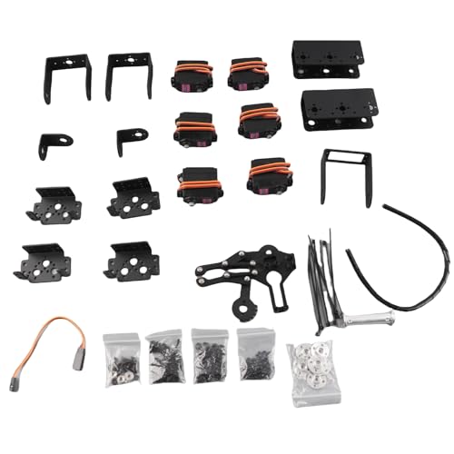 6DOF Mechanical Arm Claw Kit, Manipulator Industrial Robot Mechanical Arm Automatic Robot Parts