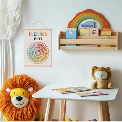 Inspirational Boho Poster Hanger, Therapy Office Decor Calm Corner Items, Growth Mindset Educational Posters Wall Art Wall Hanging Banner Bedroom Calming Corner Counseling Psychologist Office Decor - color: Multi 0053