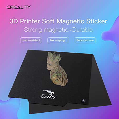 Creality Ender 3 Upgrade Bed, Ultra Removable Magnetic 3D Printer Build Surface Heated Bed Cover for Ender 3/Ender 3 Pro/Ender 3 V2/Ender 3 Neo/V2 Neo/Ender 3 S1/Pro/Ender 5 Pro 3D Printer 235X235mm - style: Ender 3 Upgrade Bed