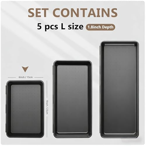 A-LUGEI 【🅻 𝟱𝗽𝗰𝘀】 Tool Box Organizer Garage Organization and Storage - size: 5pcs-L Size