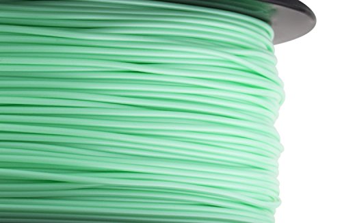 HATCHBOX 1.75mm Mint Green PLA 3D Printer Filament, 1 KG Spool, Dimensional Accuracy +/- 0.03 mm, 3D Printing Filament - color: Mint Green