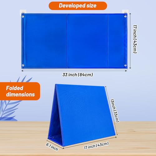 Felt Flannel Board 17 * 13 in,Felt Story Learning Board for Toddlers,Classroom,Preschool,Kiddie Corner, Foldable,Stand,for Walls,Gifts for Kids