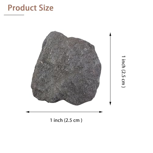 10 Pieces Raw Magnetite, Mineral Specimens - Metamorphic Rocks for Science Classrooms - Geologist Selected & Hand Processed - Class Pack, Education Collection