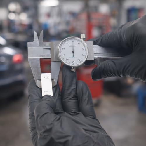 HFS 0-6 Inch Dial Caliper, 0.001 Inch Accuracy, 4-Way Measuring - size: 0-6" Carbon Steel