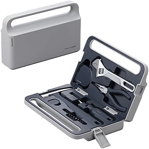 HOTO Hand Tool Set Bundle with Precision Screwdriver Sets Slate Grey