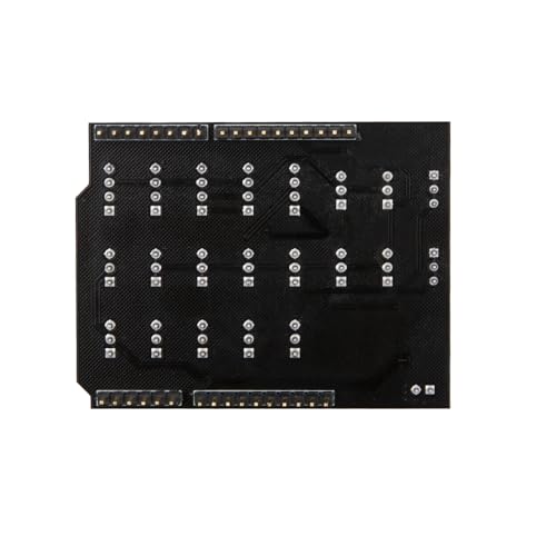 Easy-Plug ESP32 Expansion Board, ESP32-IO Sensor Expansion Board, for ESP32 Development Board (QA017) - color: black-white