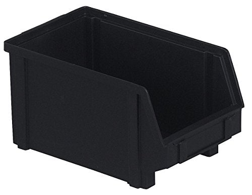 LEWISBins+ PB30-FXL ESD-Safe Part Bins, Black, 9.5" Length, 5.8" Width, 5.0" Height