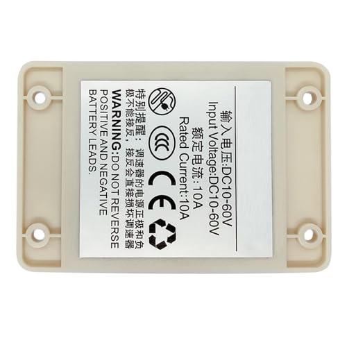 PWM DC Motor Speed Controller Switch Control 10V-60V 20A
