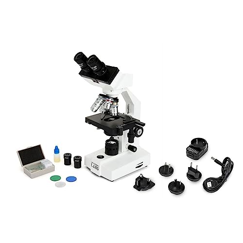 Celestron Labs CB2000CF Compound Binocular Microscope for Lab Study - style: CB2000CF Compound Microscope