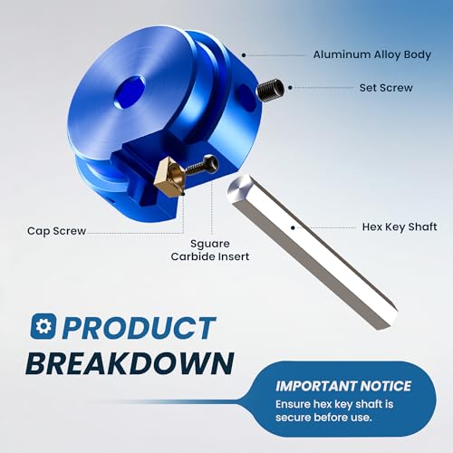 6 Pcs Plastic Pipe Fitting Reamer Kit for 1/2" Drill, Includes 3/4", 1", 1-1/2", 2",3",4" Reamers, Carbide Cutting Inserts, For PVC, CPVC, ABS Pipe Fittings. - size: 3/4+1+1-1/2+2+3+4 Inch