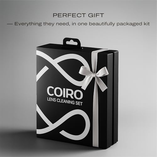 C Coiro Camera Lens Cleaning Kit for DSLR and Sensitive Electronics, 9-in-1 Lens Cleaner Spray, Camera Pen, Blower, Wipes, Sensor Cleaner, Photographer Gifts & Accessories - size: 9 IN 1