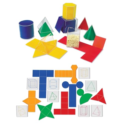 Learning Resources Folding Geometric Shapes Bundle