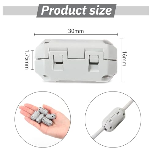 Outus 6 Pcs 6 Pcs 3D Printer 1.75mm Filament Filter, Filament Dust Cleaner