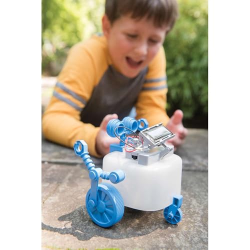 4M Green Science Rover Robot - DIY Solar & Battery Hybrid STEM Building Kit