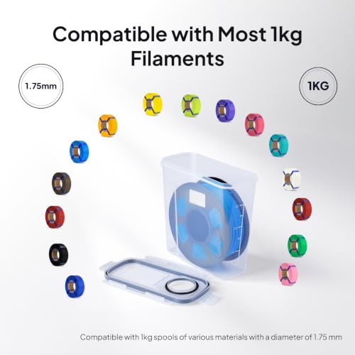 4 Pack Filament Storage Box for 3D Printing Filaments - color: General
