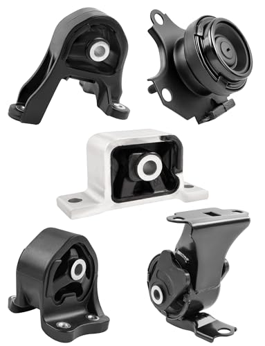 5PCS Engine Motor Mount and Transmission Kits for 2002-2006 CRV 2.4L AUTO - size: 50721S5C003