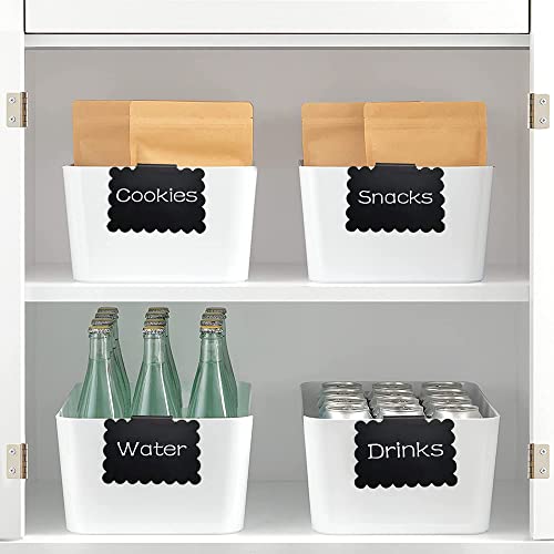 20 Reusable Basket Labels - style: Flower 20