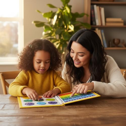 Magnetic Fraction Educational Puzzle Tiles and Circles - color: Yellow