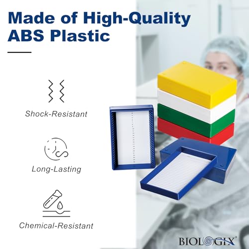 Microscope Slide Box, 25-Place, Foam Liner, Pack of 5 - size: Foam Lining