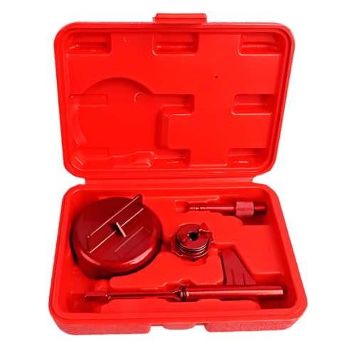 4PCS Car Transmission Fill Tool, Heavy Duty Vehicle Transmission Filler Adapter Kit, Automotive Oil Change Tool Set Accessories, Compatible with 725.0 Tronic 9 Speed (Red) - color: Red