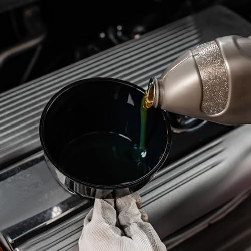 5-Piece Automotive Oil Funnel Set,with Flexible Neck,Funnel Flexible,