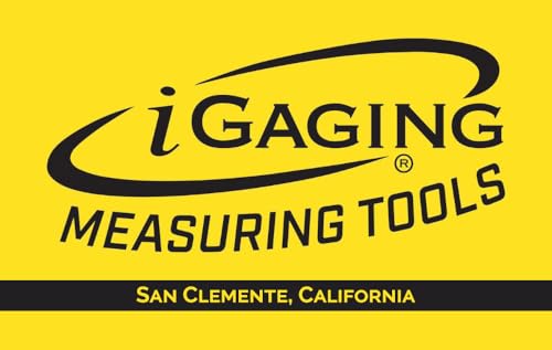 iGAGING 6-Inch 150 mm Dial Caliper, Dual Reading Scale, Metric and SAE Standard Measurement