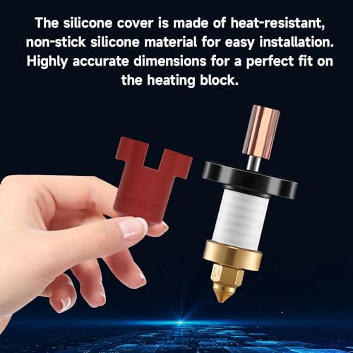 Creality K1C Silicone Socks, K2 SE Silicone Cover, 3D Printer Hotend Heat Insulation Case Heating Block Cover for Creality Ender 3 V3 Plus/Ender 3 V3 KE/Ender 3 V3 SE/K1 SE/K1/K1 Max(3PCS) - size: K2 SE/K1 Series/Ender 3 V3 Series