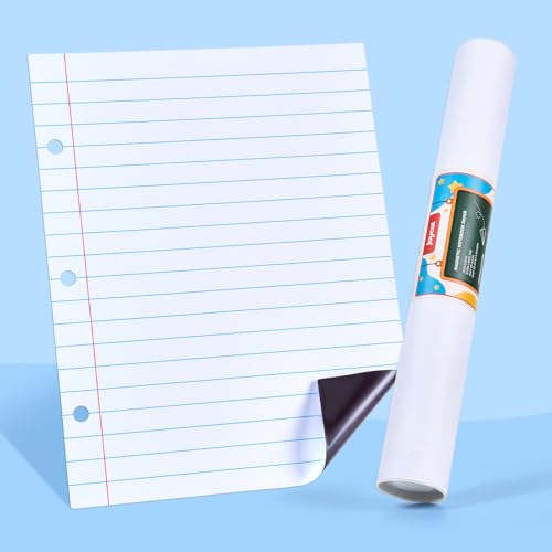 JoyCat Giant Magnetic Notebook Paper, 22 x 28 Dry Erase Lined Sheet