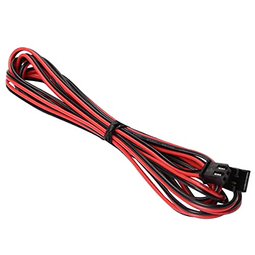 6pcs 1M 3D Printer Parts Cooling Fan Extension Cable 2pin Xh2.54 Connection Line Male Female