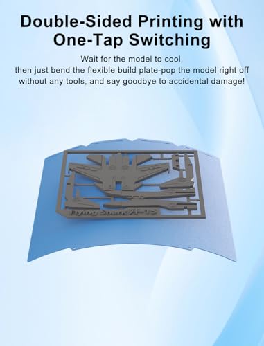 Low-Temp Build Plate 276x293mm Compatible with Snapmaker U1 3D Printer - size: 276x293mm