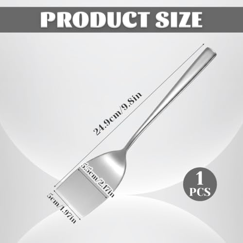 9.84 Inch Mini Stainless Steel Spatula, Small Metal Spatula