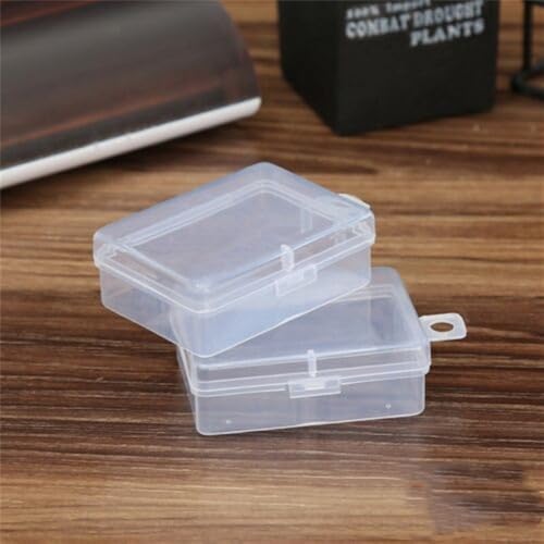 Clear storage box,plastic case for mini trinket part classification