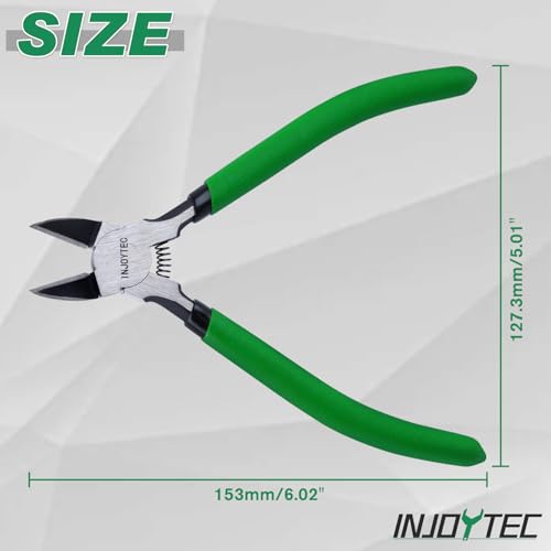Precision Side Cutter 6 Inch Wire Cutting Diagonal Wire Cutters - size: 6“