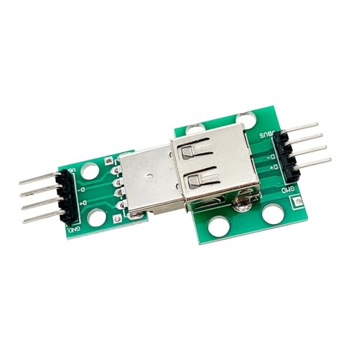 10Pcs USB2.0 DIP Converter Board, 2.54mm Pitch Adapter for DIY