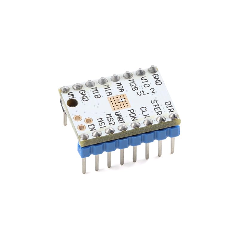 5Pcs TMC2208 Stepper Motor Driver Ultra-Quiet 3D Printer Accessory with Heat Sink Yellow Pin