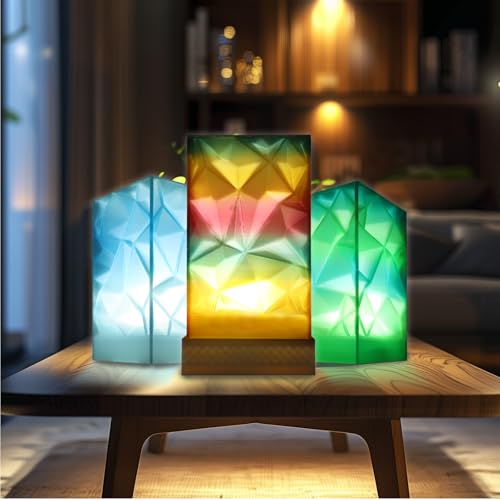3DHoJor Transparent Multi Rainbow Color Gradient Change PLA 1.75mm 1KG 3D Printing Filament Crystal Rainbow PLA Clear PLA Filament with Cardboard Spool-Maple Leaf - color: Maple Leaf