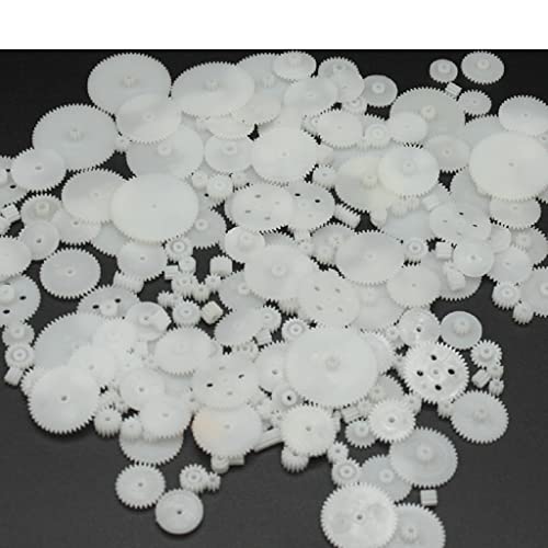 200pcs Plastic Gears 0.5 Module for DC Motor DIY Model Toys Accessories