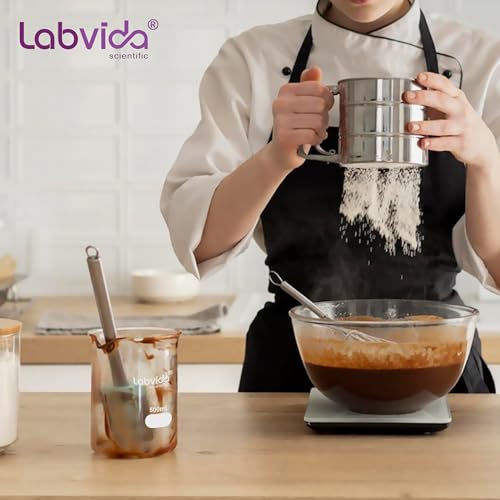4pcs 250ml 3.3 Borosilicate Glass Thick Beakers, LVA009 - style: 4pcs of Vol.250ml
