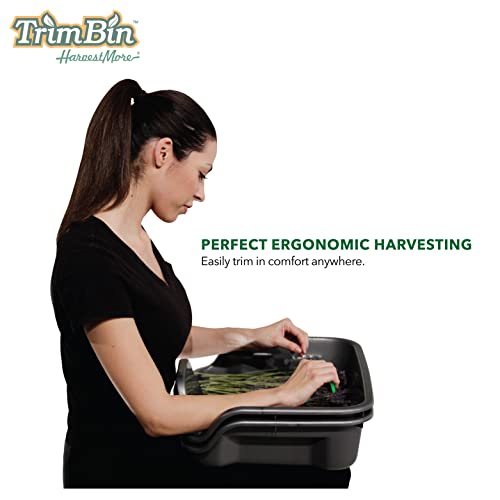 TrimBin Harvest More Trim Bin, Black