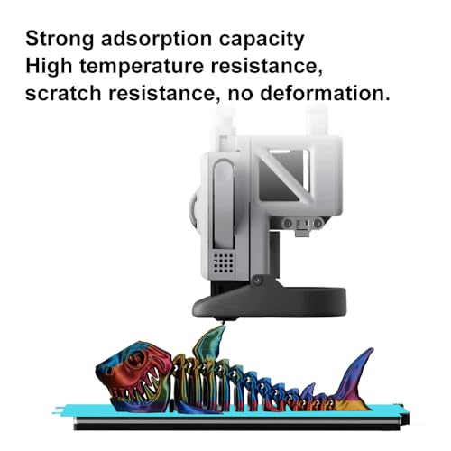 Tofelt 3D Printer Build Plate for Bambu Lab P1P P1S P2S X1C X1E A1, Light Blue, 257mm x 257mm, PLA PETG Compatible, Scratch Resistant Self-Recovering Surface - size: X1/P1/A1-257mm*257mm