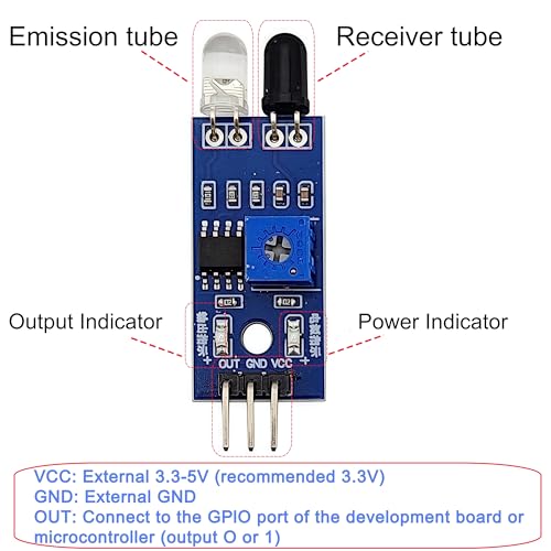 10PCS IR Infrared Obstacle Avoidance Sensor Module Compatible with Arduino