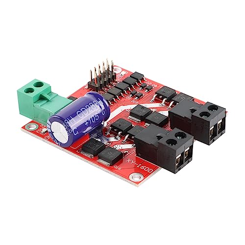 DC Motor Driver L298 7A 160W Dual H Bridge Motor Speed Controller DC 6.5V-27V PWM Motor Regulator Board 12V 24V Electric Motor Control Module Industrial with Optocoupler Isolation