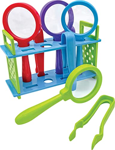Teacher Created Resources Up-Close Science: Magnifying Glasses & Tweezers Activity Set (TCR20368) - style: Magnifying Glasses & Tweezers Activity Set