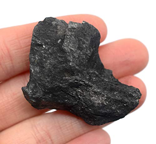 EISCO Raw Graphite, Pure Carbon Specimen - Approx. 1" - Geologist Selected & Hand Processed - Great for Science Classrooms