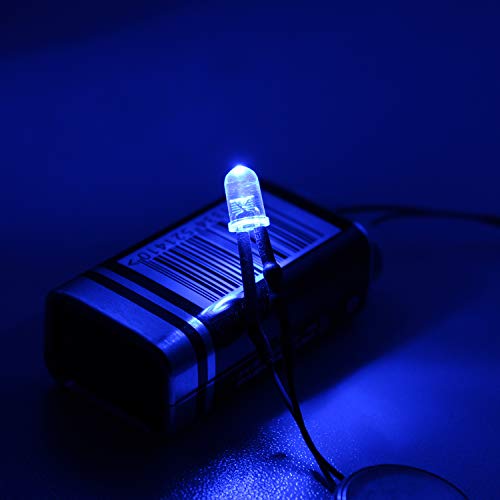 DiCUNO 200Pcs (10 Colors × 20Pcs) 5MM Pre Wired 12V LED Diodes, 9.4" Lead - color: 10 Colors * 20 Pcs
