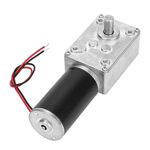 YWBL-WH DC 12V Gear Motor High Torsion Speed Reduce Electric Motor Reversible Gear Motor 8mm Shaft (12V 12RPM) - size: 12V 12RPM